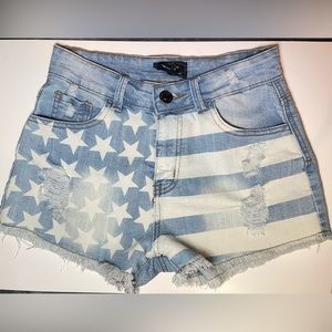 ChiQle Denim Architect shorts